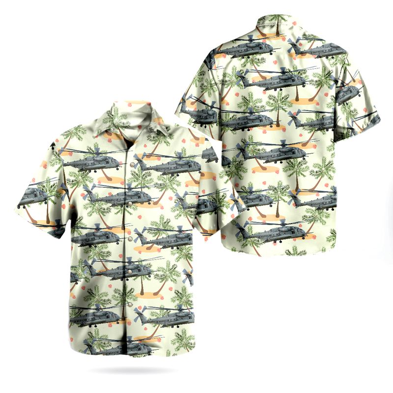 US Marine Corps Sikorsky CH-53E Super Stallion Lifting Humvee Christmas Hawaiian Shirt