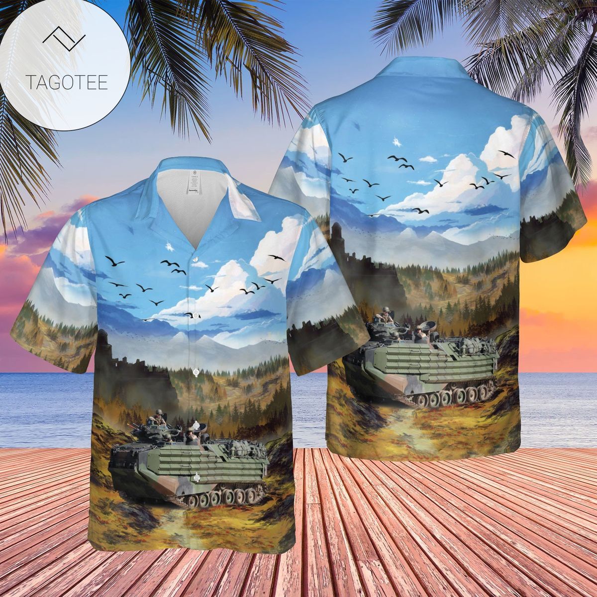 US LHM Hawaiian Shirts D09082101