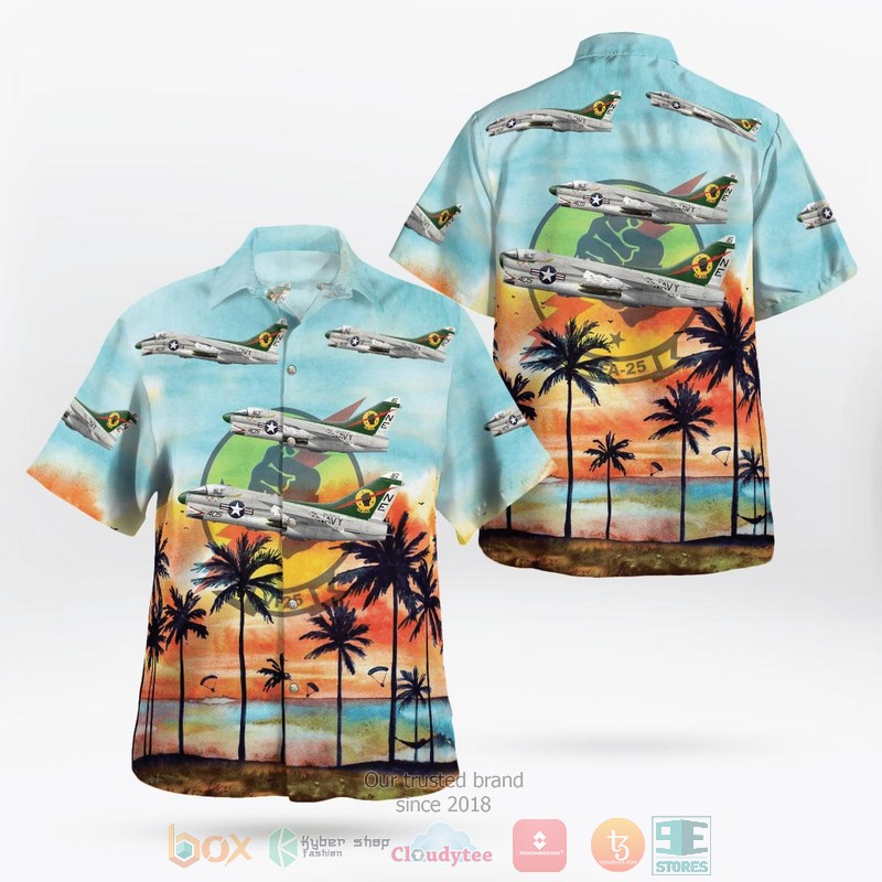 US Navy AE Hawaiian Shirt