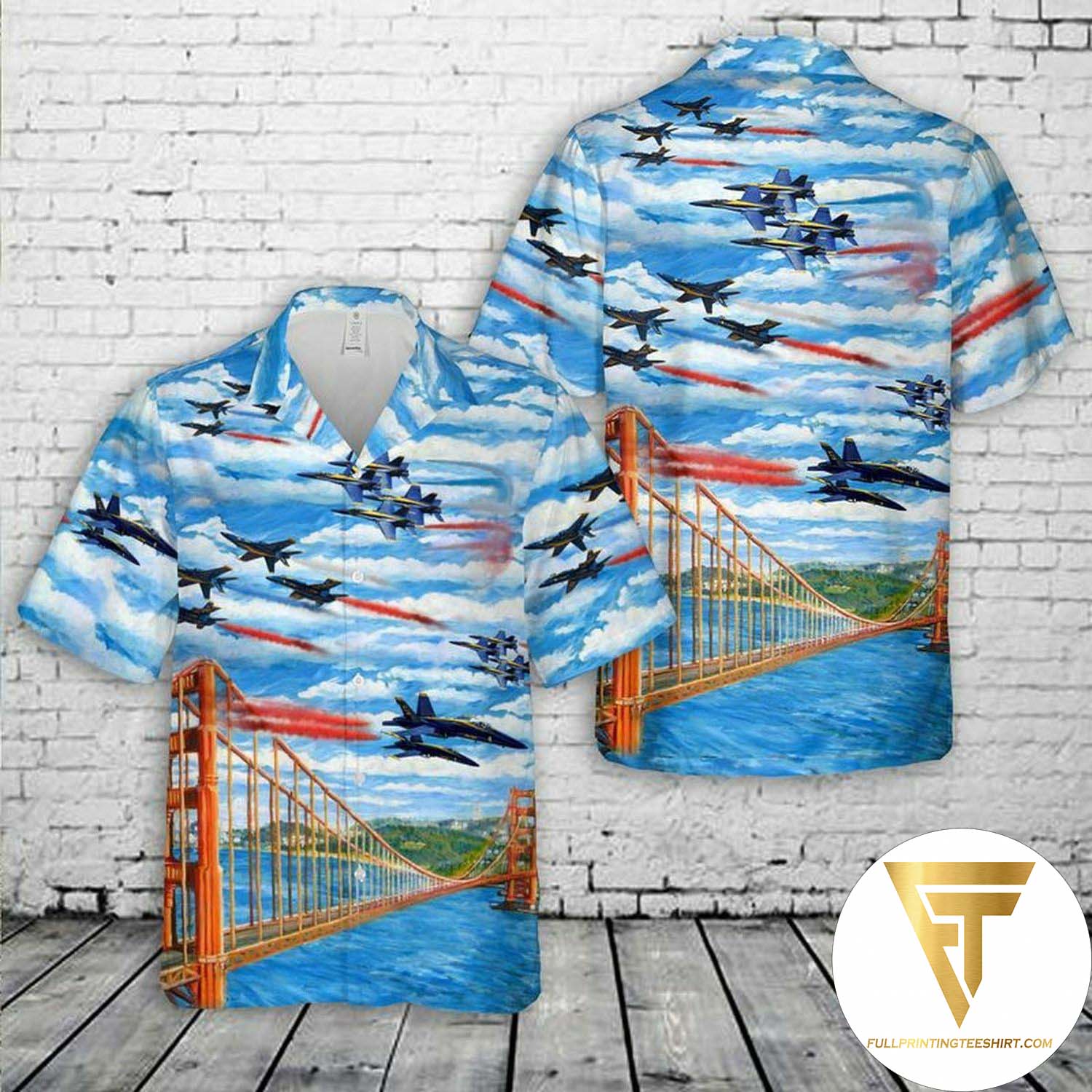 US Navy A7E Corsair II Of VA-25 All Over Print Hawaiian Shirt