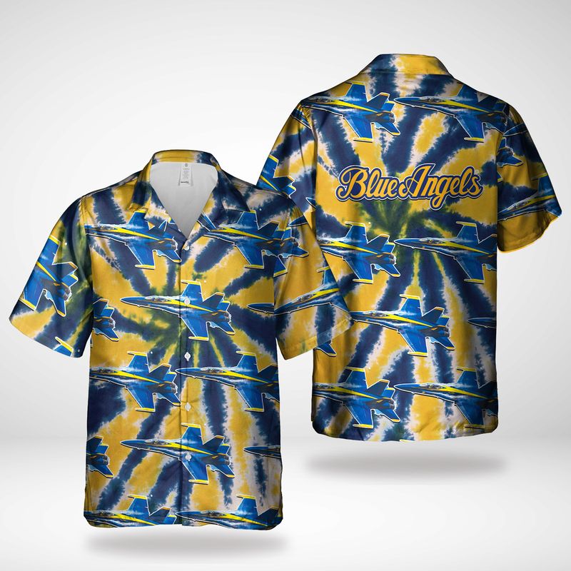 US Navy Blue Angels NAF El Centro Annual Air Show Hawaiian Shirt