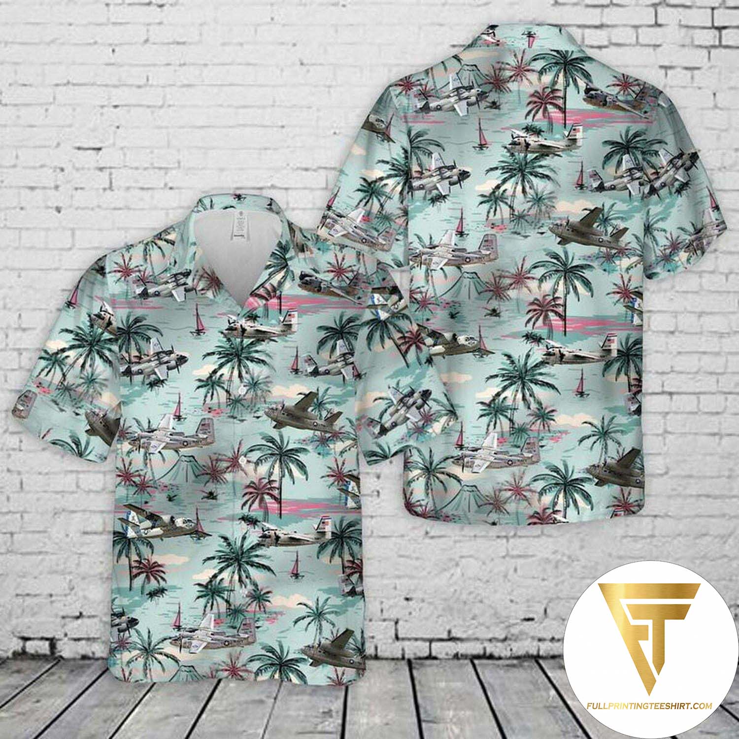 US Navy Grumman A-6 Intruder Hawaiian Shirt And Beach Shorts