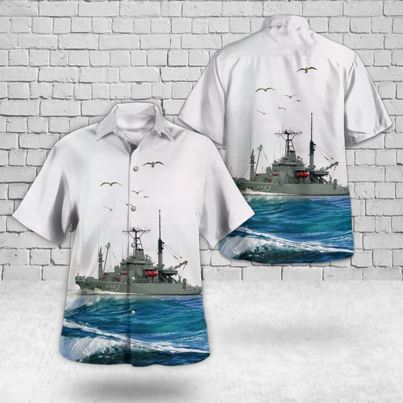 US Navy USS Gerald R Ford CVN-78 Presidents Day Hawaiian Shirt