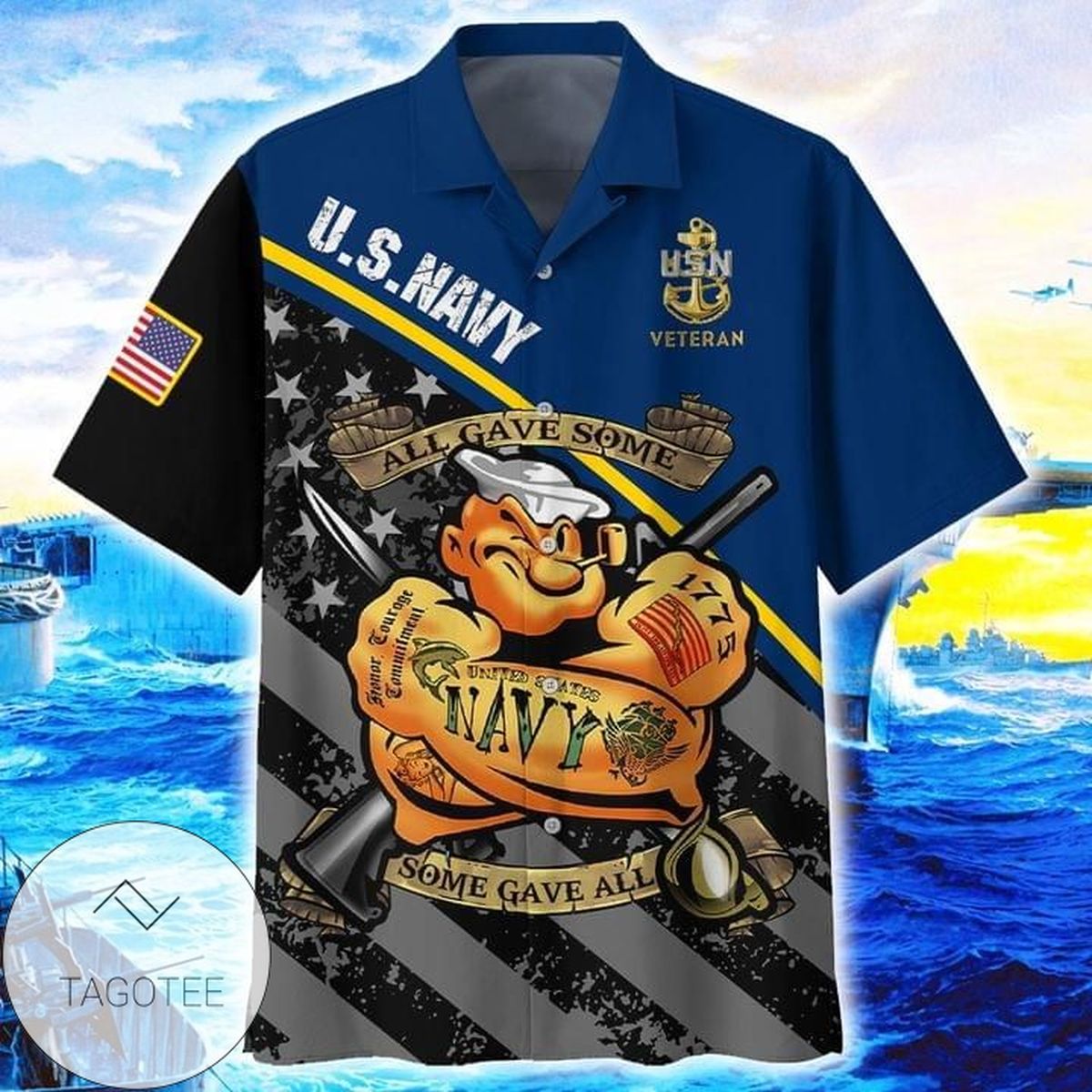 Us Navy Veteran Anchos 2022 Authentic Hawaiian Shirts #kv