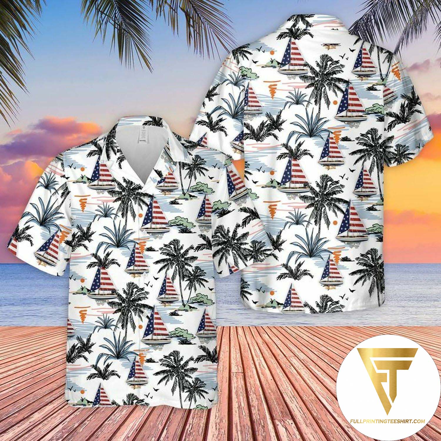 US Navy VT-28 TS-2A Tracker 4th Of July Summer Hawaiian Shirt