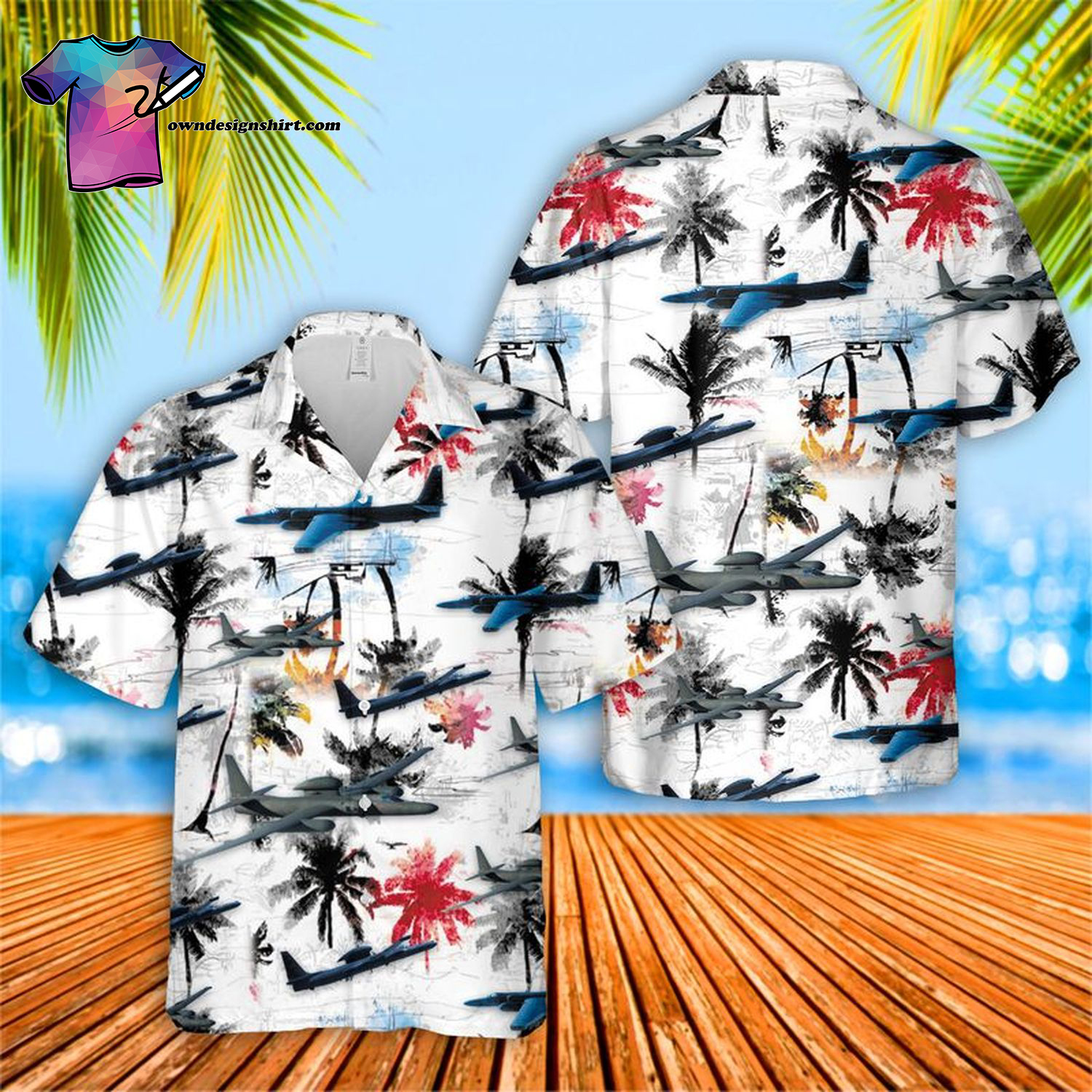 USCGC Eagle WIX-327 Hawaiian Shirt And Beach Shorts