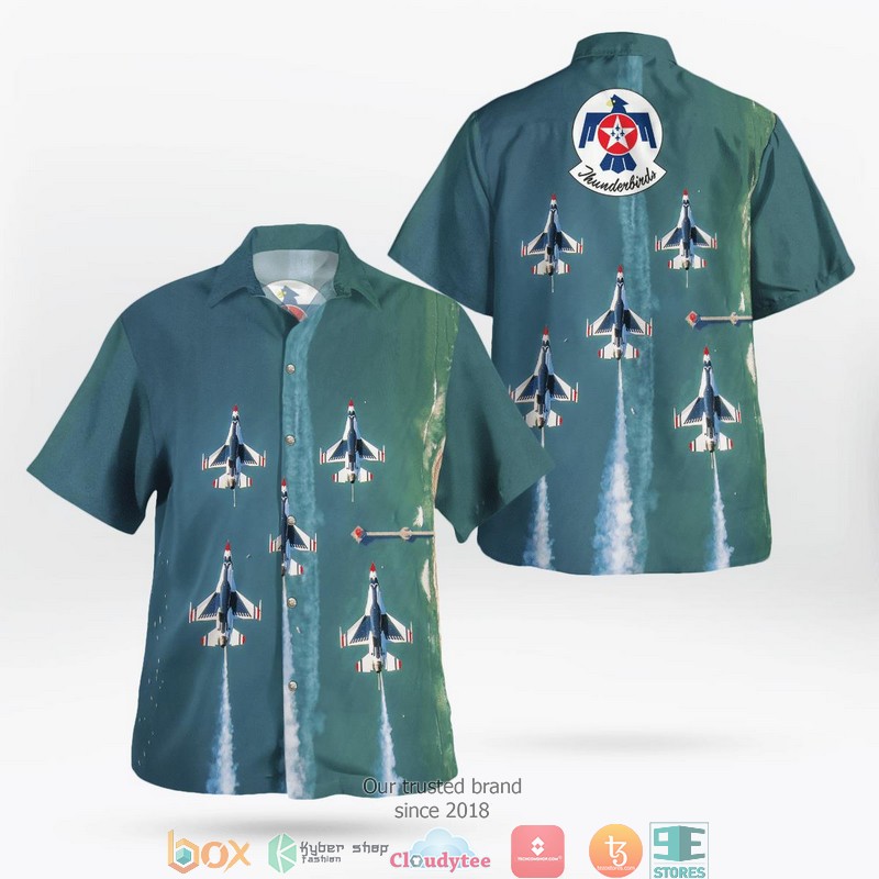 USAF Lockheed Martin AC-130J Ghostrider Hawaiian Shirt