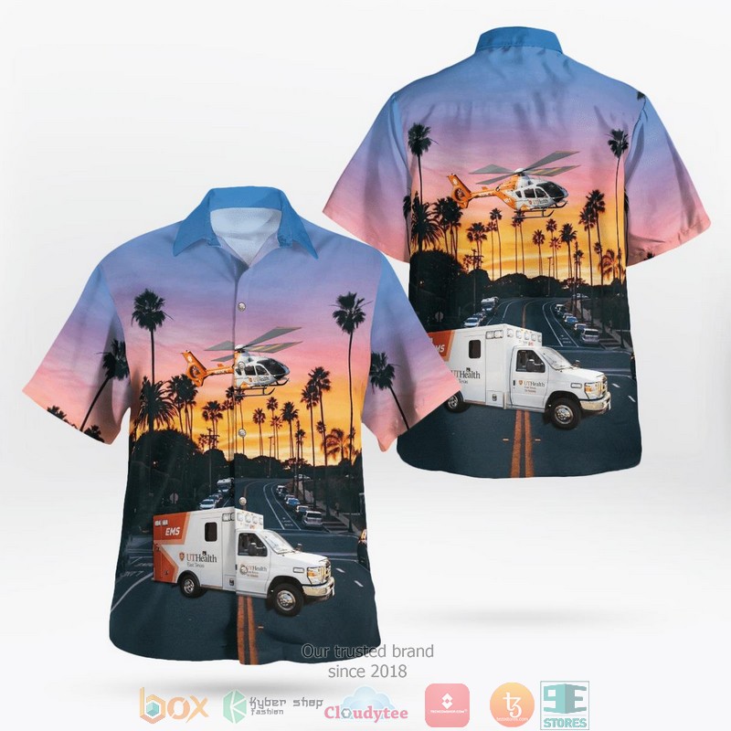 Utah Salt Lake City Ford Police Interceptor Utility Hawaiian Shirt