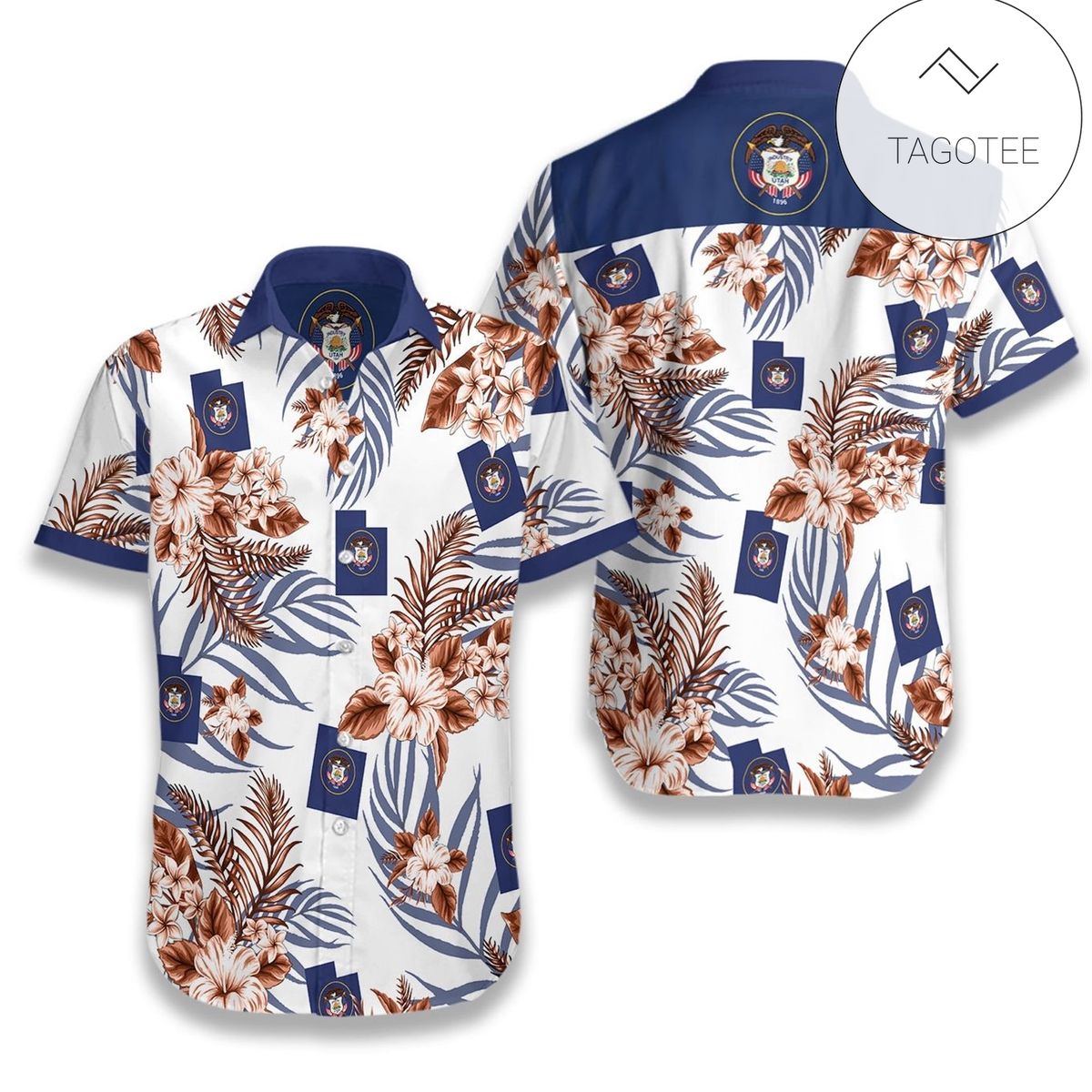 Utah Jazz Hawaii Fit Body Shirt