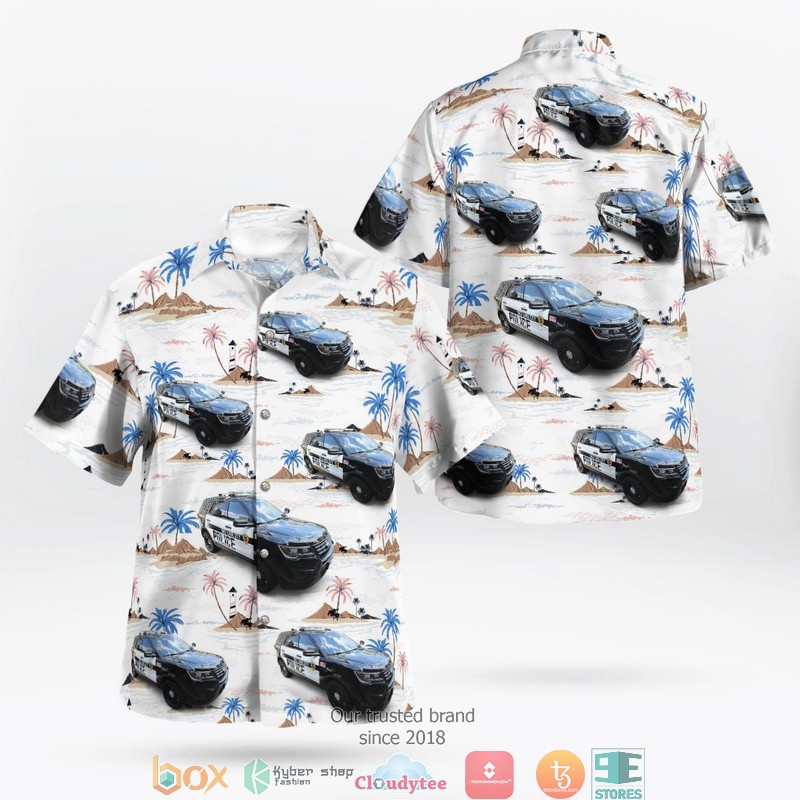 Utah County Sheriff Office Chevrolet Tahoe Hawaiian Shirt