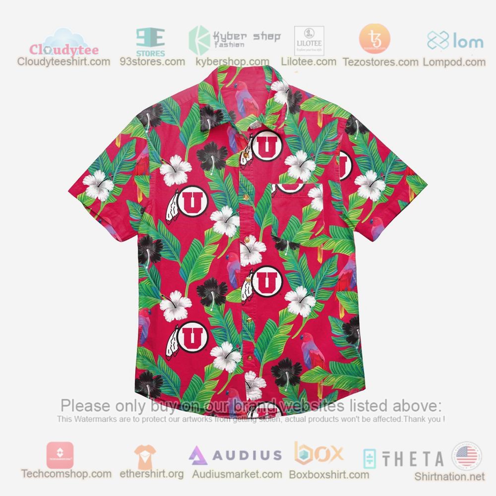 Utah Utes Hawaiian Shirt