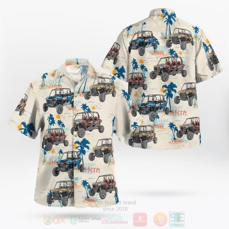 VAB French Army Hawaiian Shirt, Short