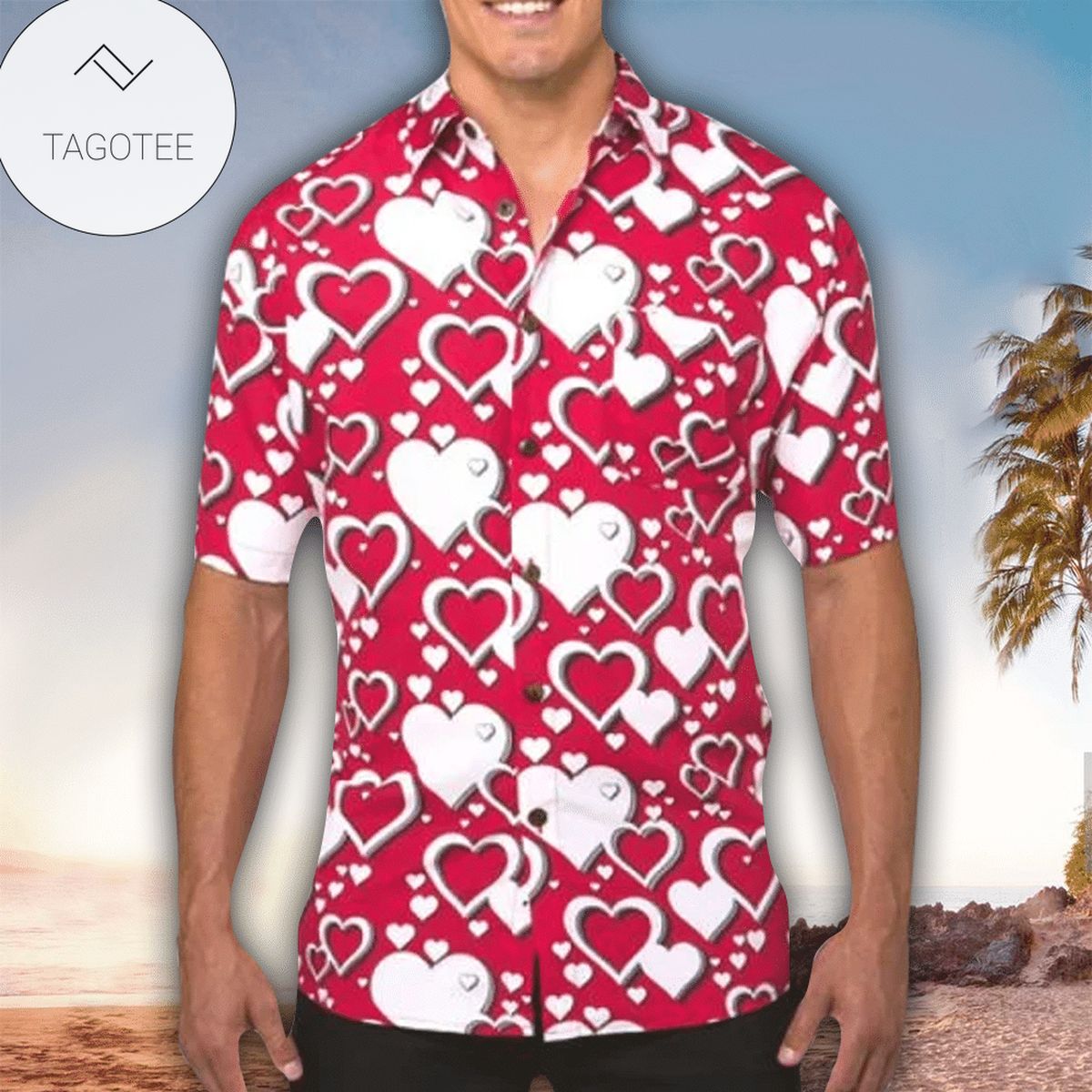 Valentine Hawaiian Shirt Valentine Lover Gifts