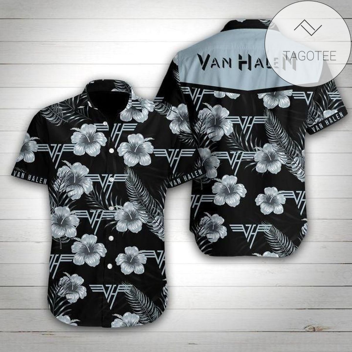 Van Halen 5150 Album Cover Hawaiian Shirt