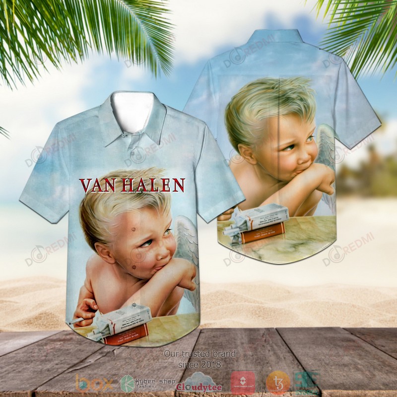 Van Halen Band 5150 Hawaiian Shirt