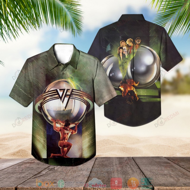 Van Halen Band 1984 Hawaiian Shirt