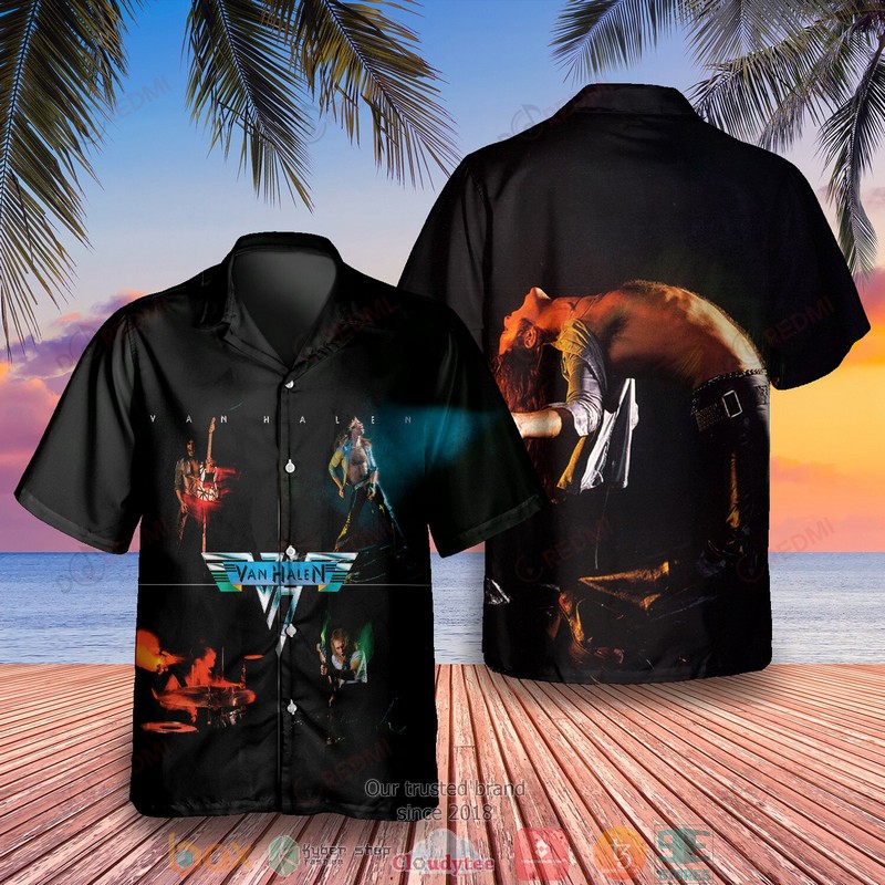 Van Halen Band Diver Down Hawaiian Shirt