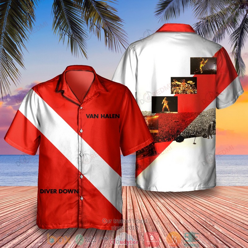 Van Halen Band Fair Warning Hawaiian Shirt