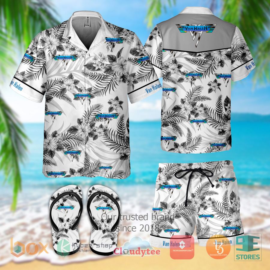 Van Halen Fair Warning Hawaiian Casual Shirt