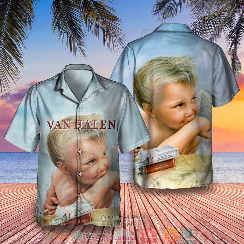 Van Halen Band Van Halen II Hawaiian Shirt