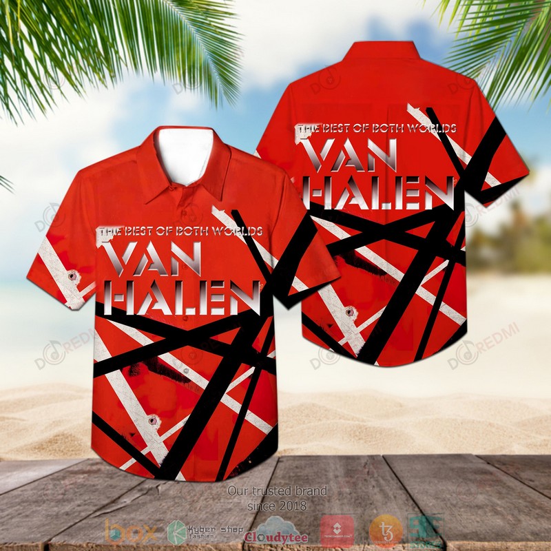 Van Halen Band OU812 Hawaiian Shirt