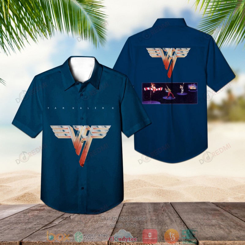 Van Halen Band The Best Of Both Worlds Hawaiian Shirt