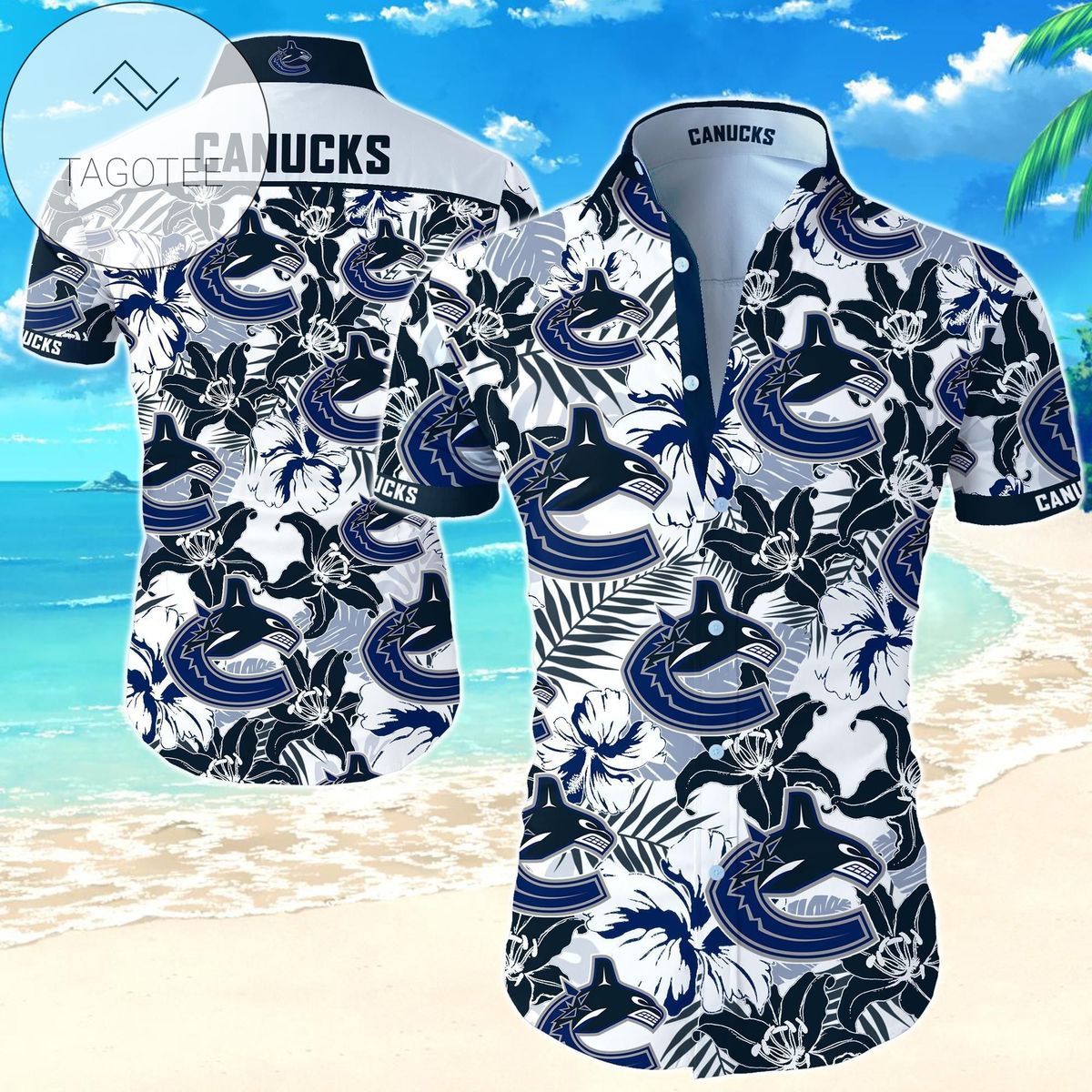 Various Golf Icons Pattern Hawaiian Shirt