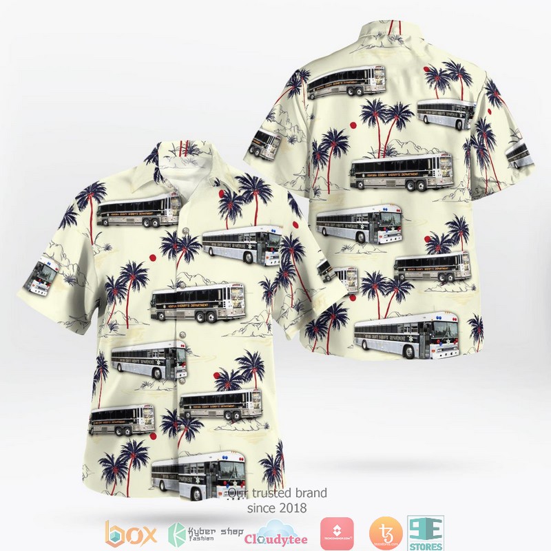 Vermont Barre City Fire Department Christmas Hawaiian Shirt