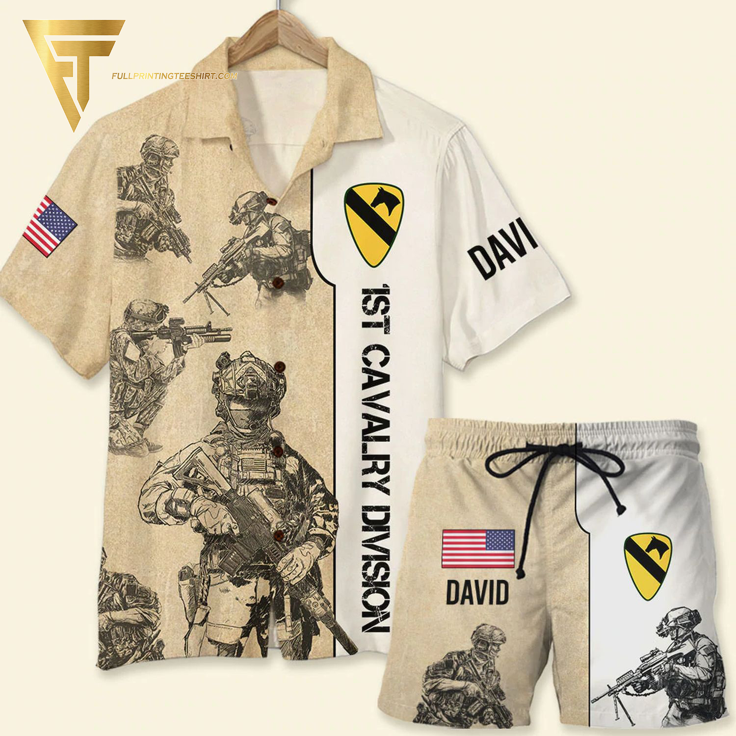 Veteran We the people Full Printing Hawaiian Shirt