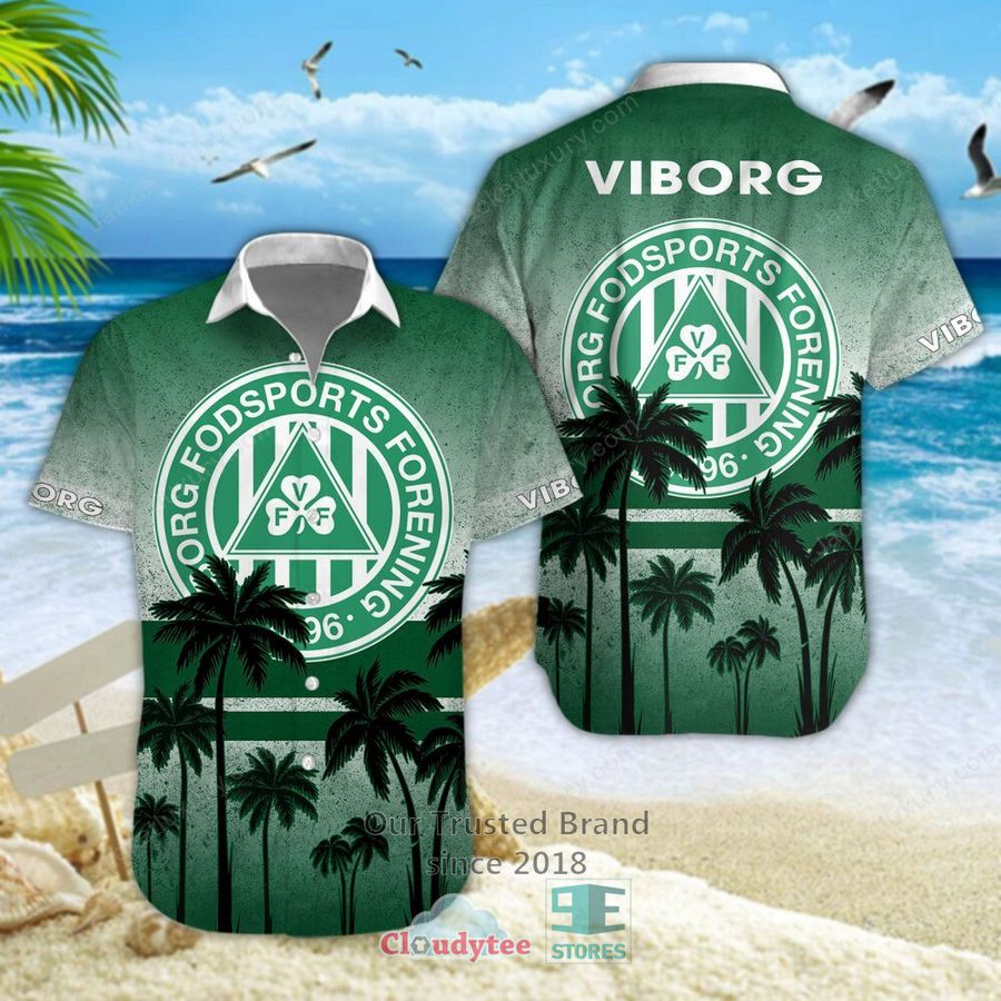 Viborg FF Hawaiian Shirt, Short