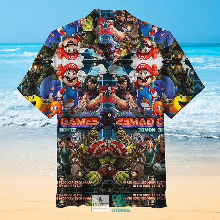 Video Games Anthology Casual Hawaiian Shirt