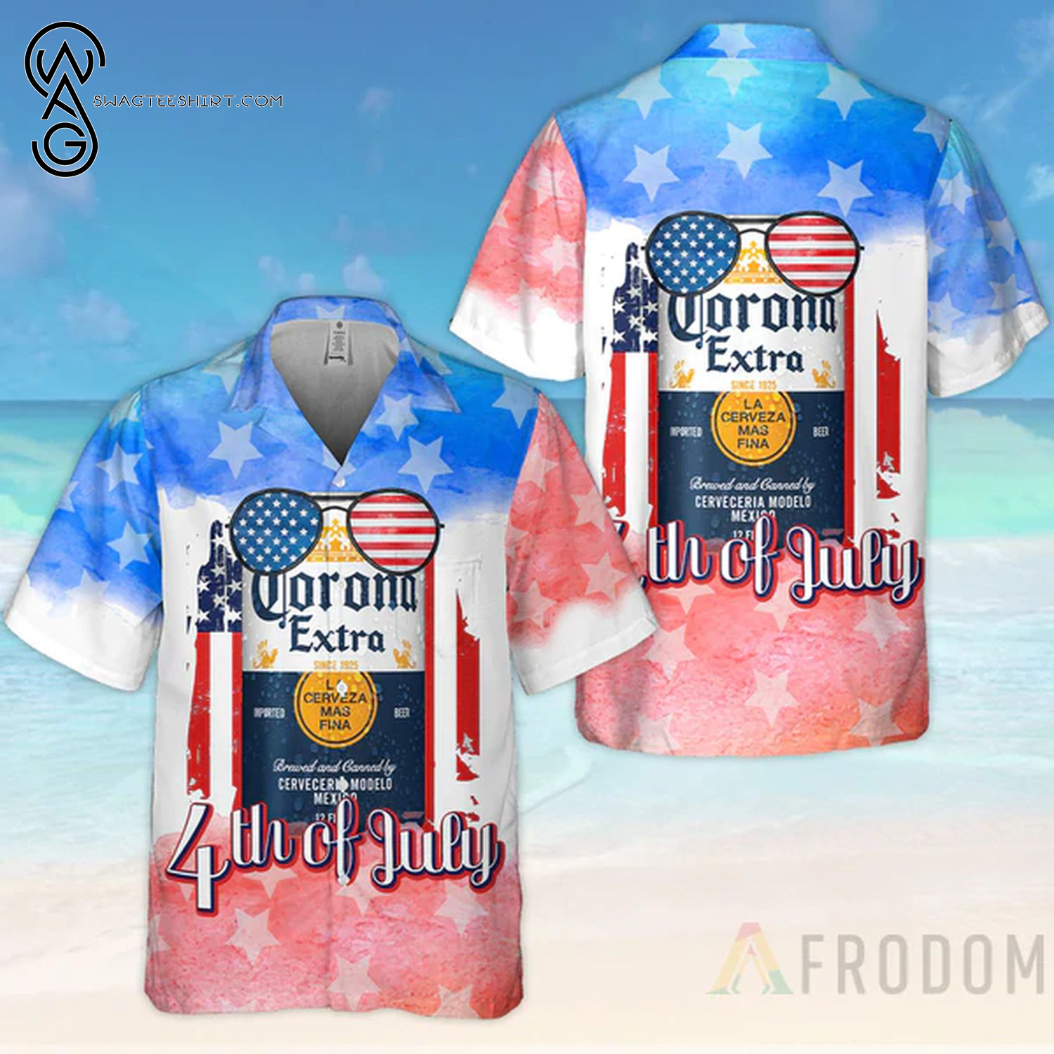 Village of Holly Fire Department Summer Hawaiian Shirt