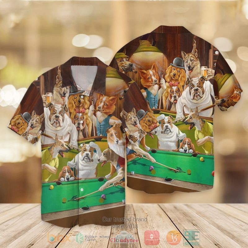 Vikings Short Sleeve Hawaiian shirt