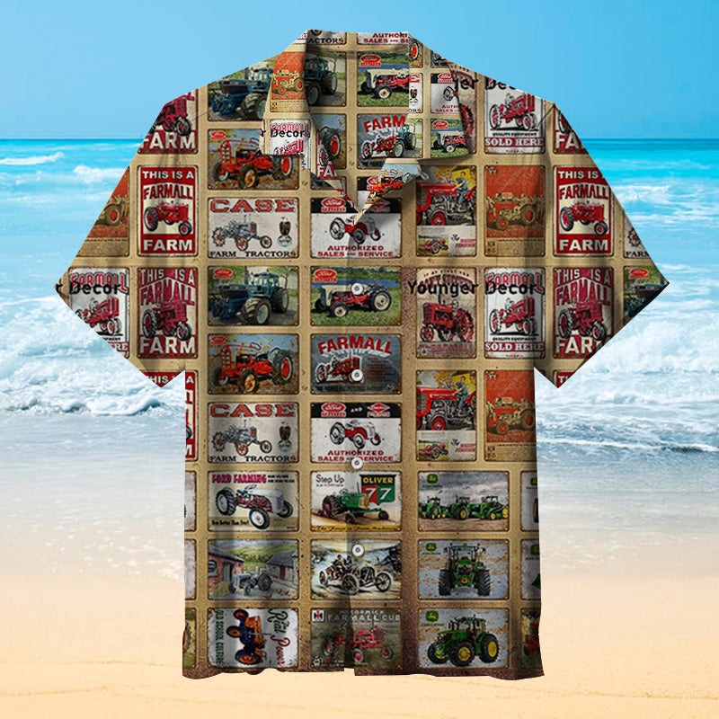 Vintage Car Ads Cadillac Hawaiian Shirt 