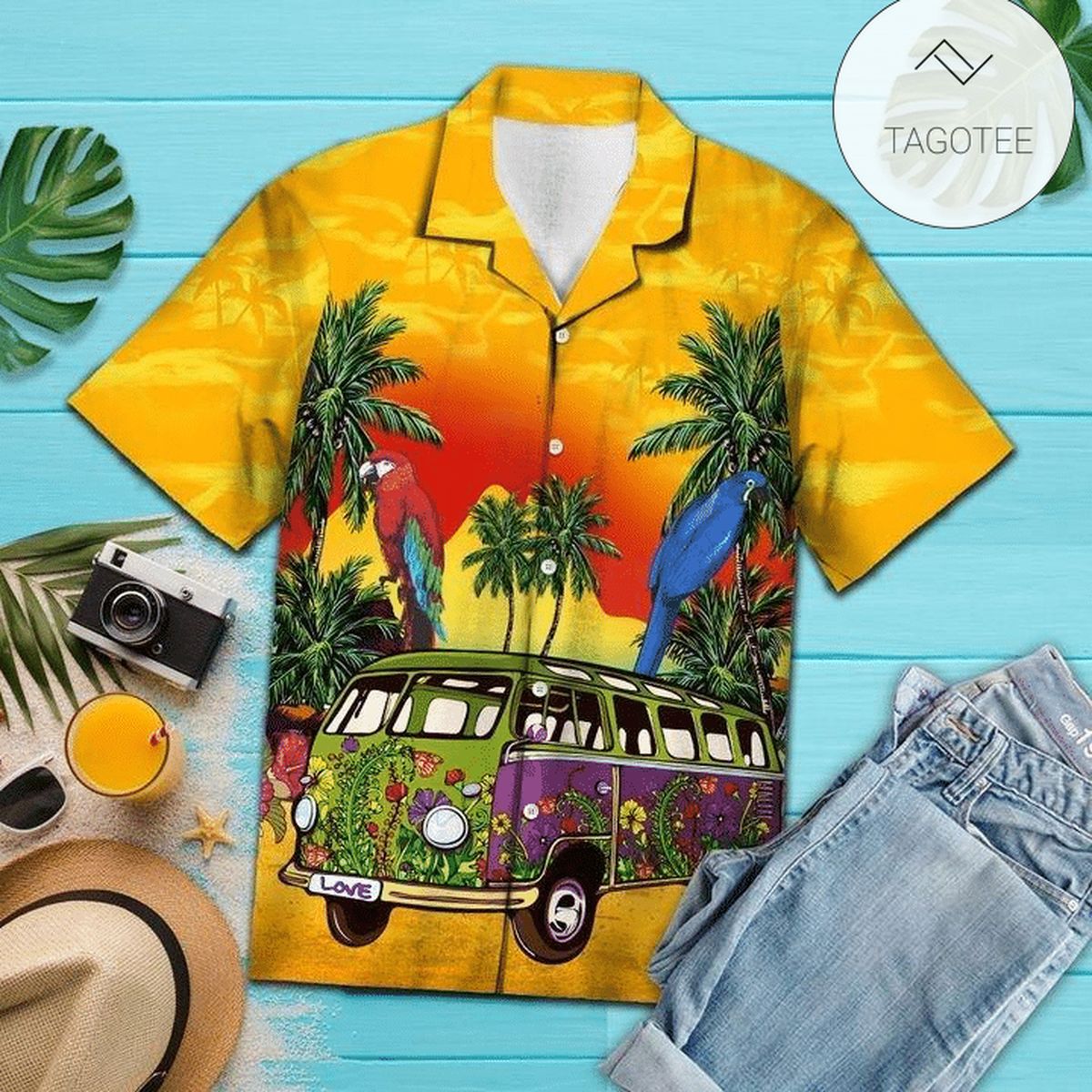 Vintage high speed authentic hot rod custom garage perfomance Print Short Sleeve Hawaiian Casual Shirt