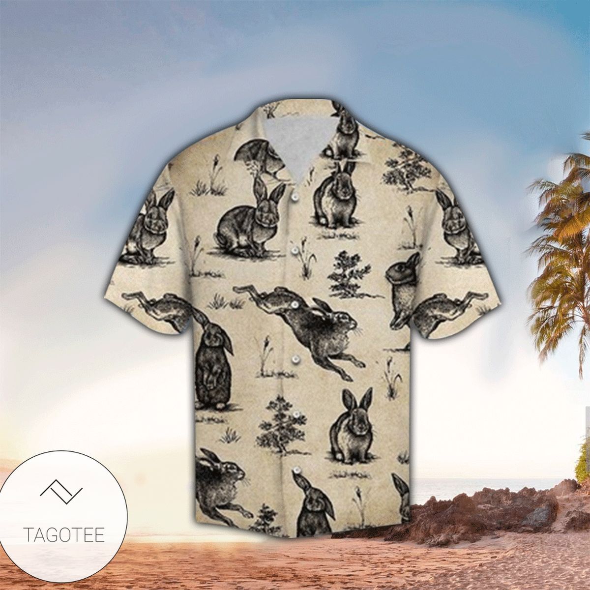 Vintage Parrot Drinking Beer Hawaiian Shirt