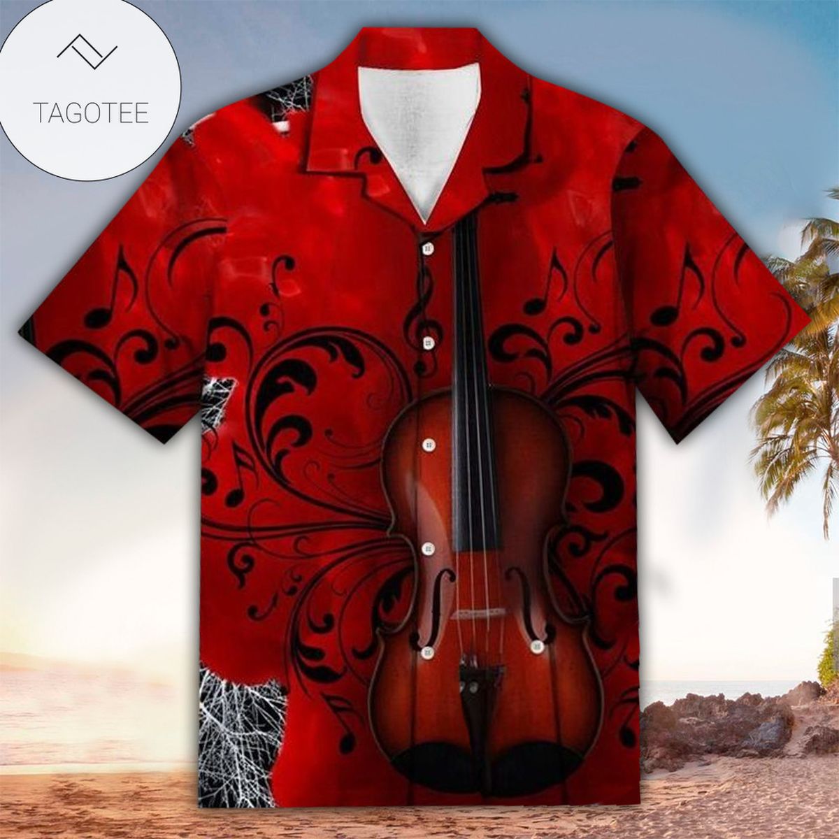 Violin Hawaiian Shirt Perfect Gift Ideas For Violin Lover