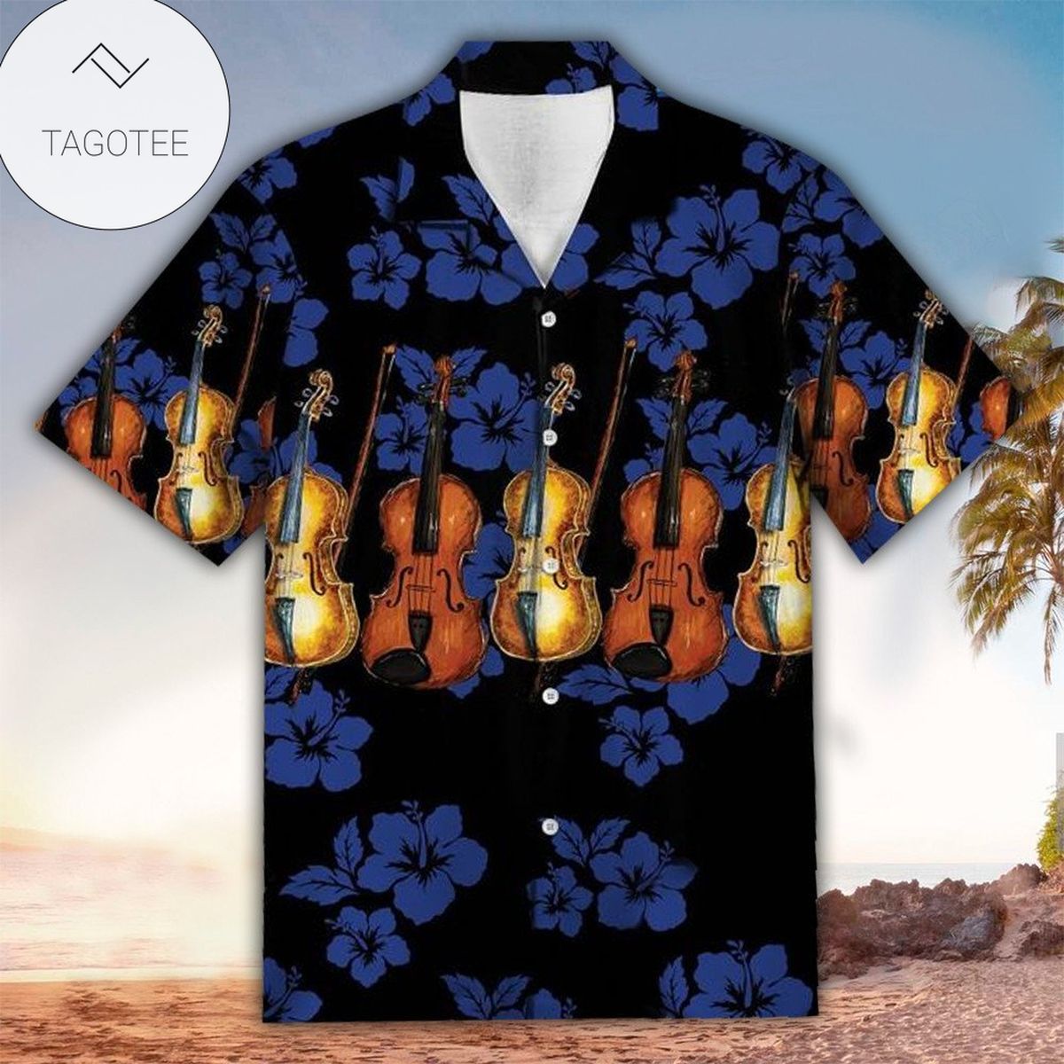 Violin Hawaiian Shirt Perfect Gift Ideas For Violin Lover