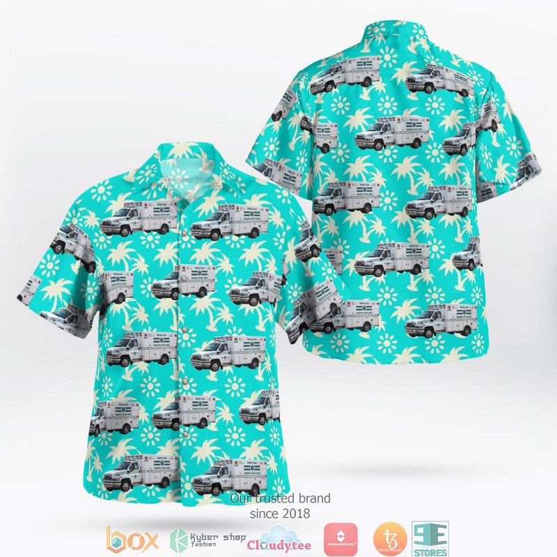 Virgin Australia Airlines Hawaiian Shirt, Short