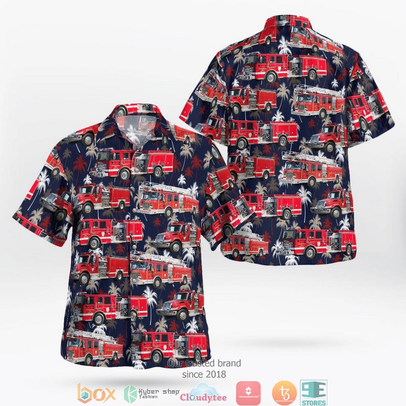 Virginia City Nevada Storey County Fire Department Station 74 – Lockwood Hawaiian Shirt