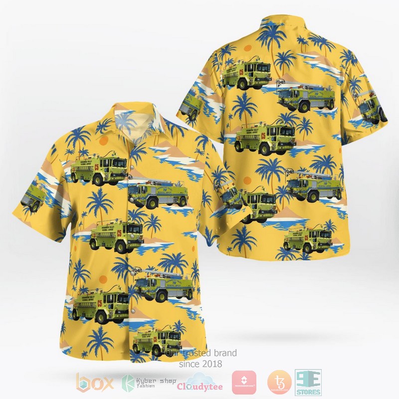 Virginia Reva Volunteer Fire and Rescue Hawaiian Shirt