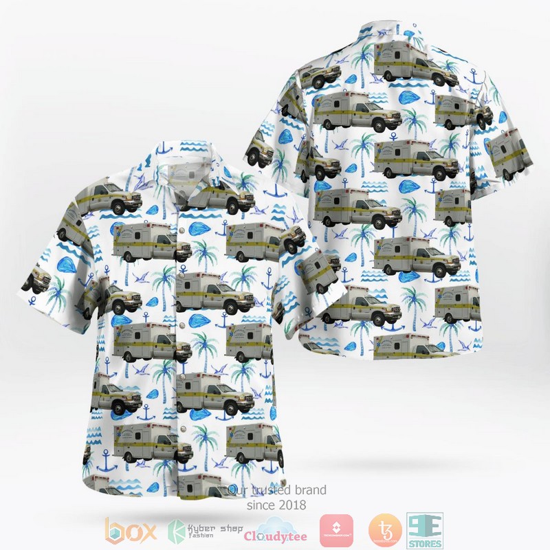 Virginia Reva Volunteer Fire and Rescue Hawaiian Shirt