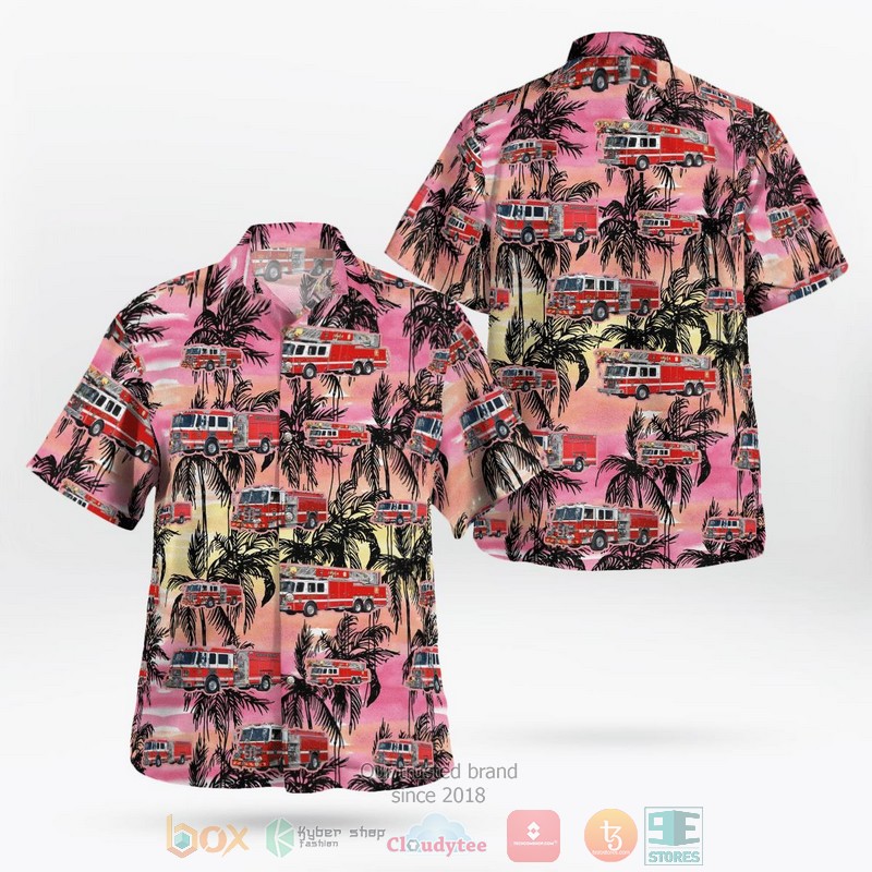 Viroqua Fire Department Hawaiian Shirt