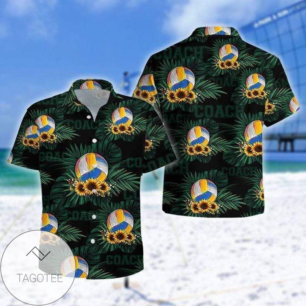 Volleyball Coach Hawaiian Shirts