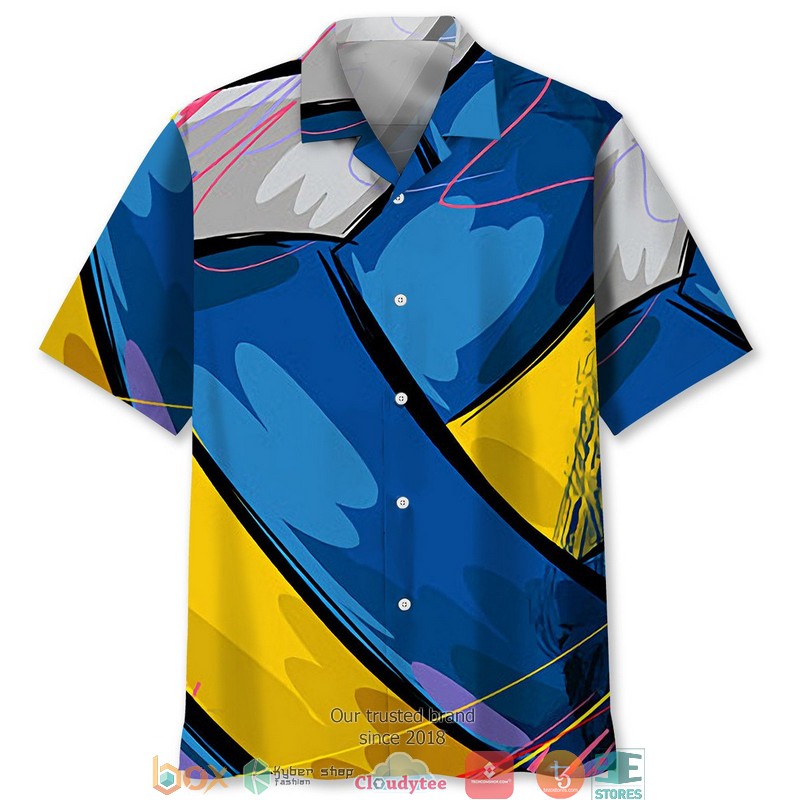 Volleyball Color Hawaiian Shirt