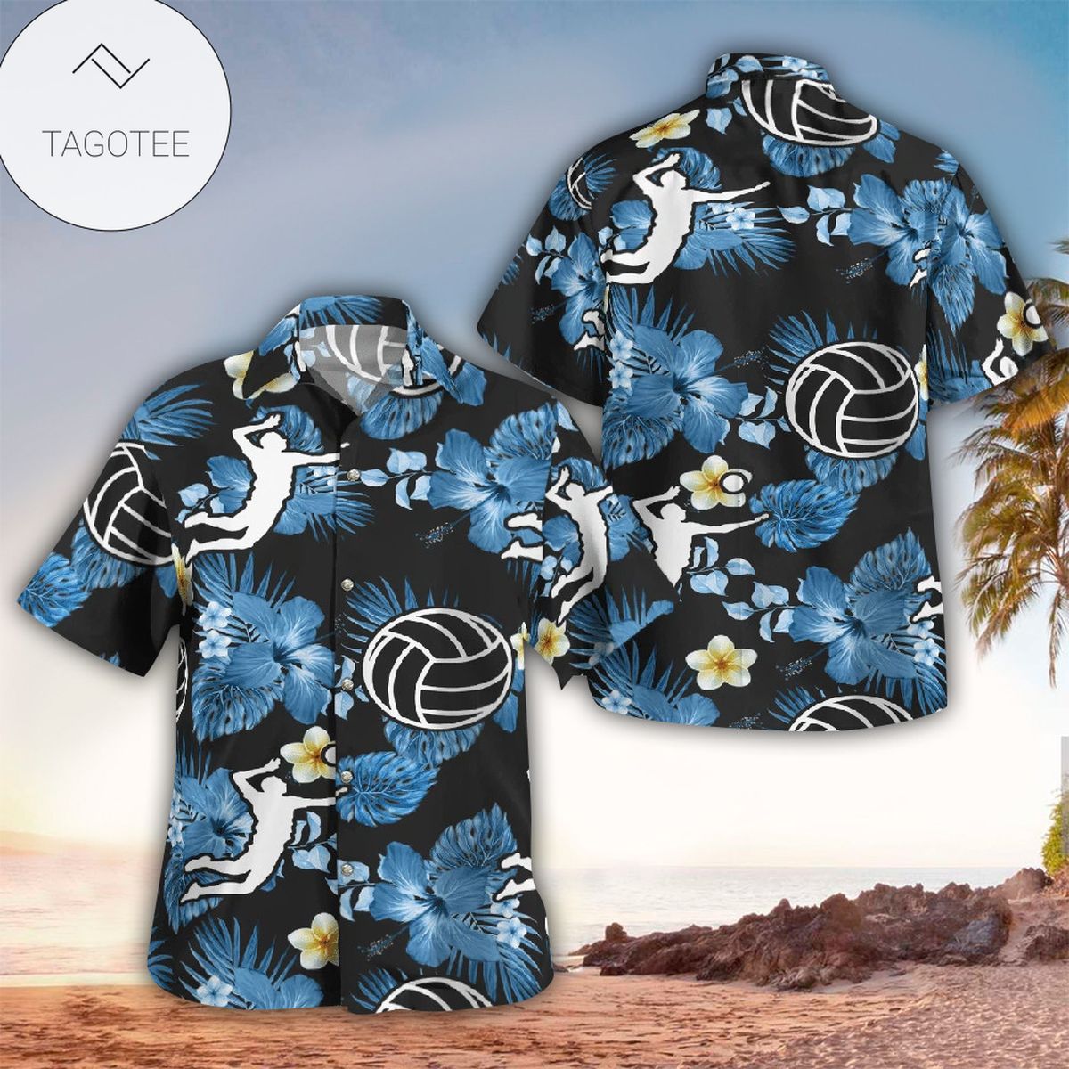 Volleyball Hawaiian Shirt Perfect Volleyball Clothing