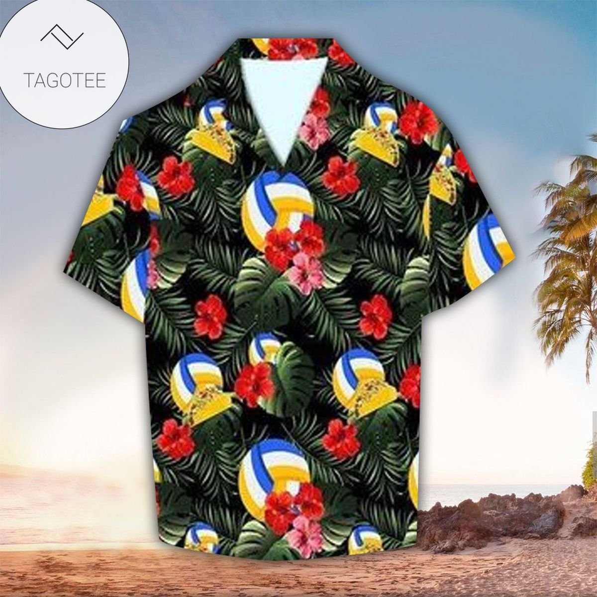 Volleyball Hawaiian Shirt Volleyball Lover Gifts