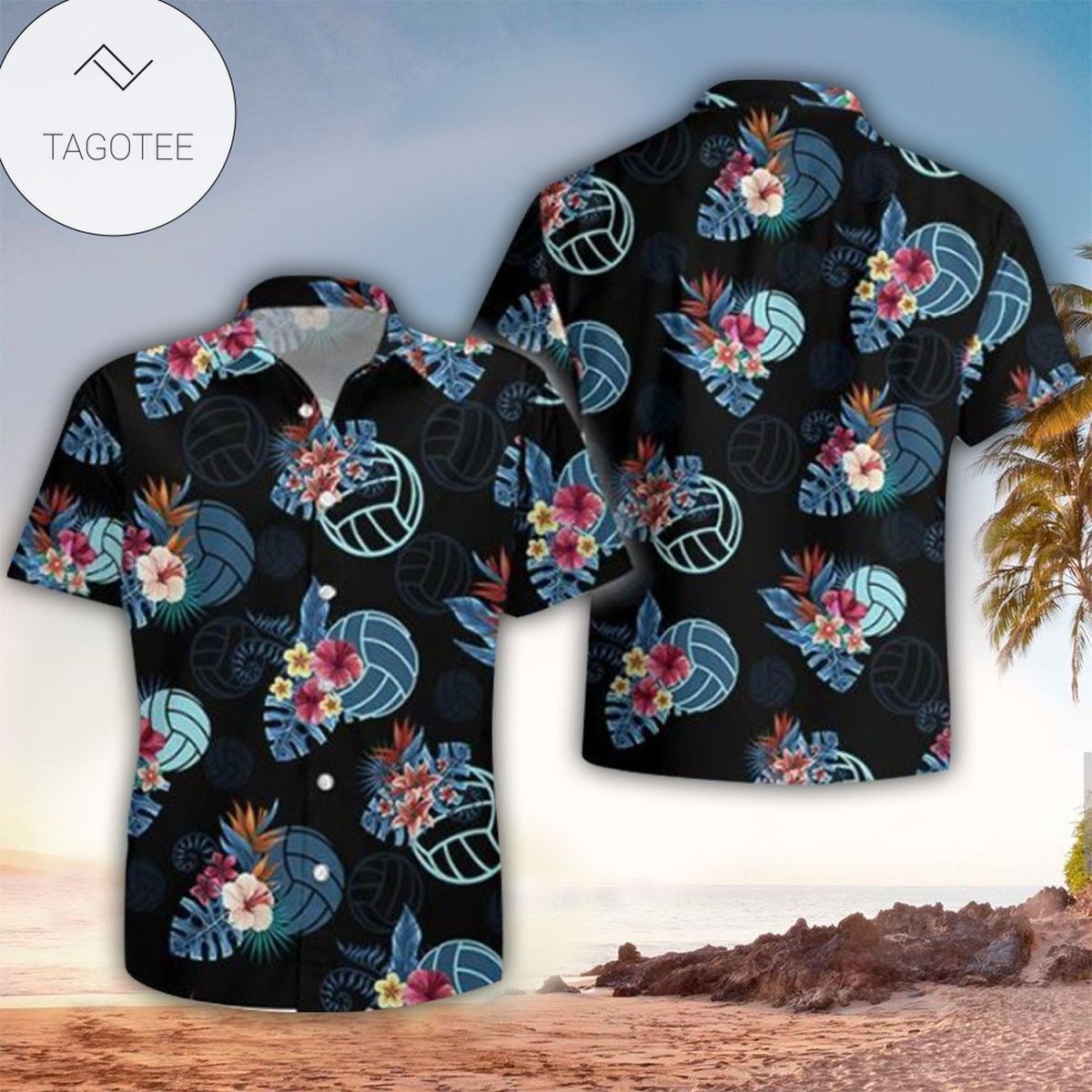 Volleyball Hawaiian Shirt Volleyball Shirt For Volleyball Lover