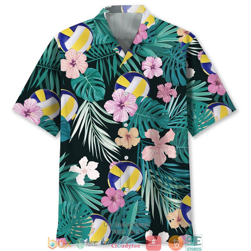 Volleyball Vintage Hawaiian Shirt