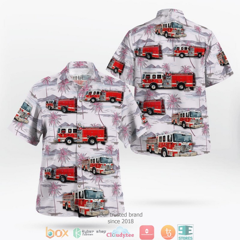 Volvo Short Sleeve Hawaiian Shirt